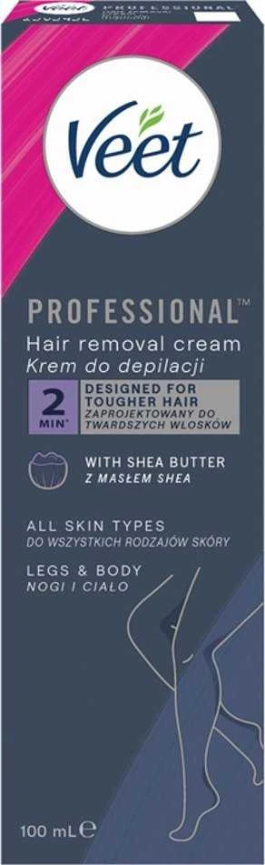 Veet Professional depiliacinis kremas tamsioje pakuotėje