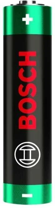 BOSCH AAA Super Alkaline baterija iš arti
