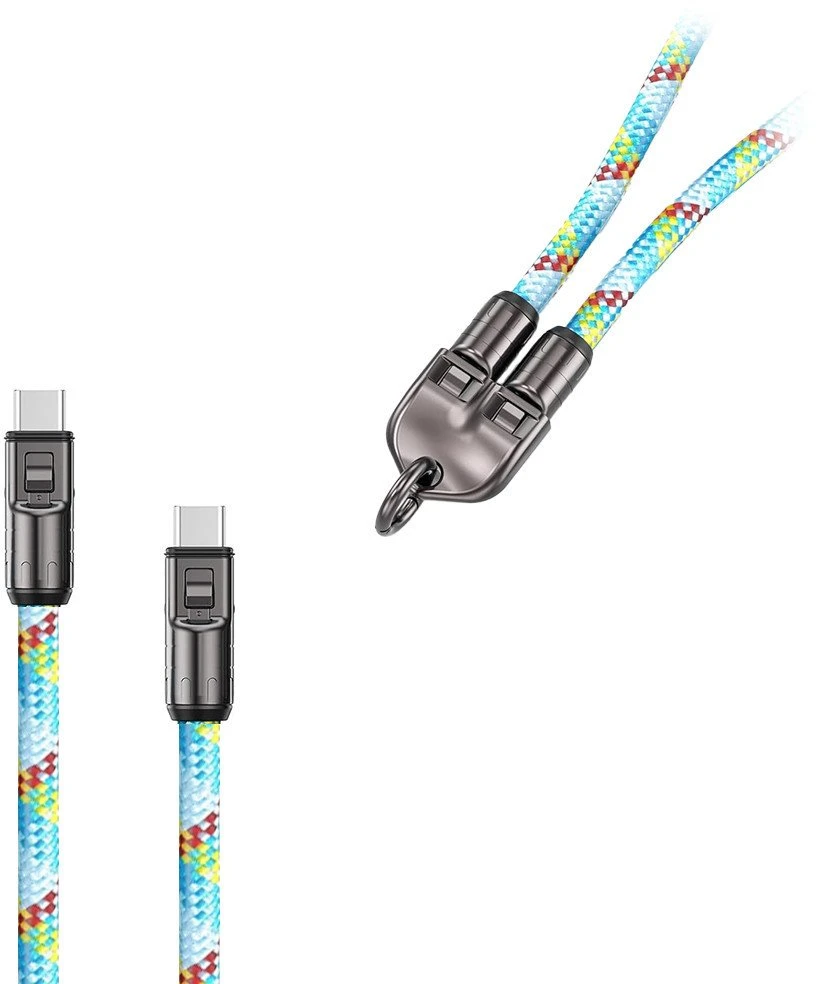 USB laidas Vega USB-C - USB-C 1,2 m Įvairiaspalvis (36079)