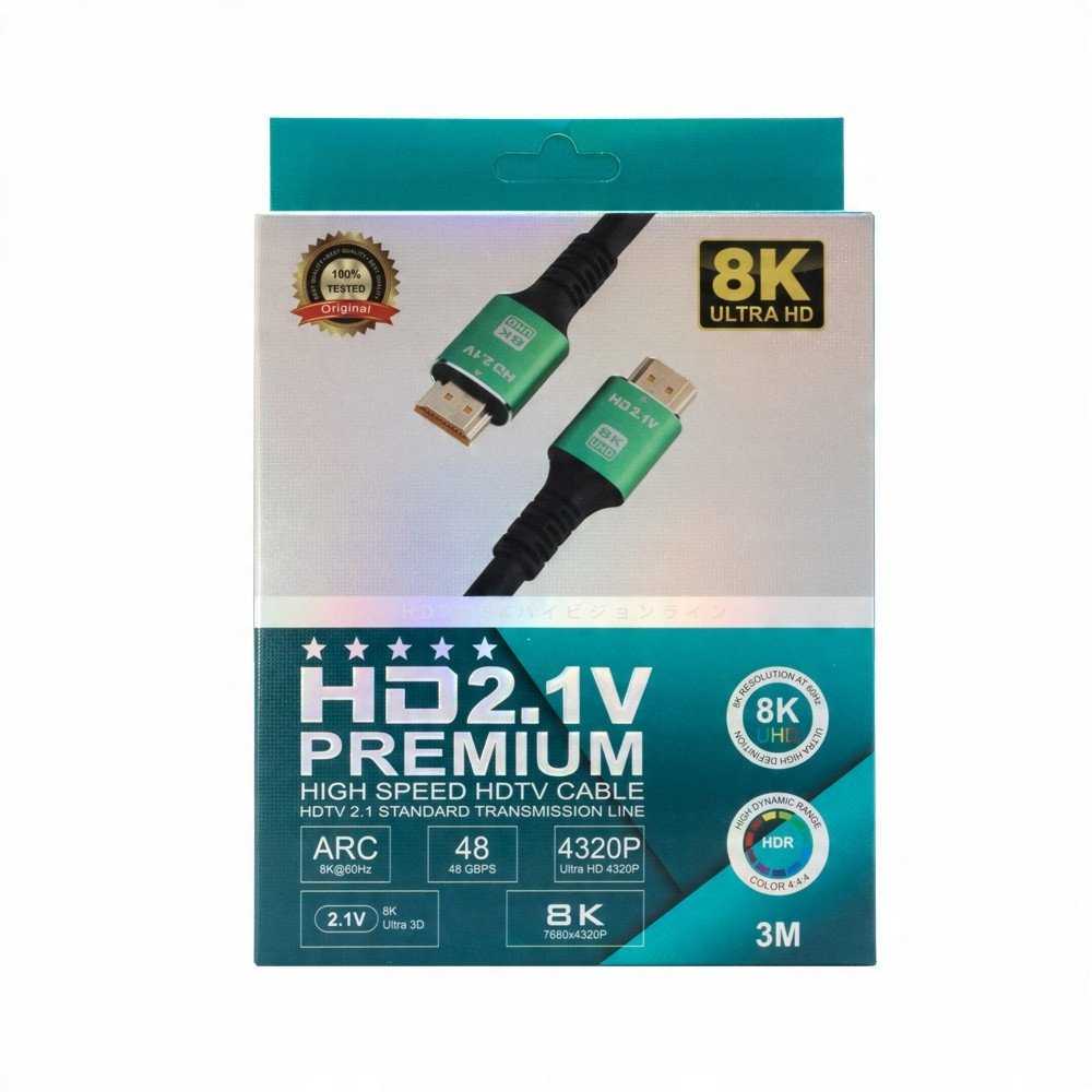 Kabelis Vega HDMI - HDMI 3 m juodas (35383)