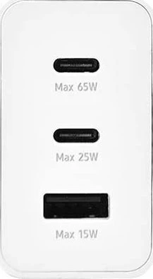 Vega ECOBOX įkroviklis NETWORK CHARGER PD 2xUSB-C 1xUSB EP-T6530 65W Baltas (45)>
