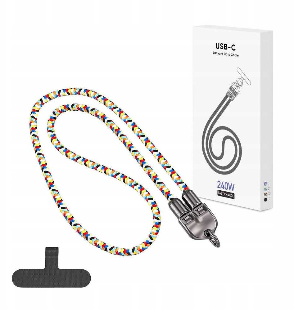 USB kabelis Vega USB-C - USB-C 1,2 m Įvairiaspalvis (36075)