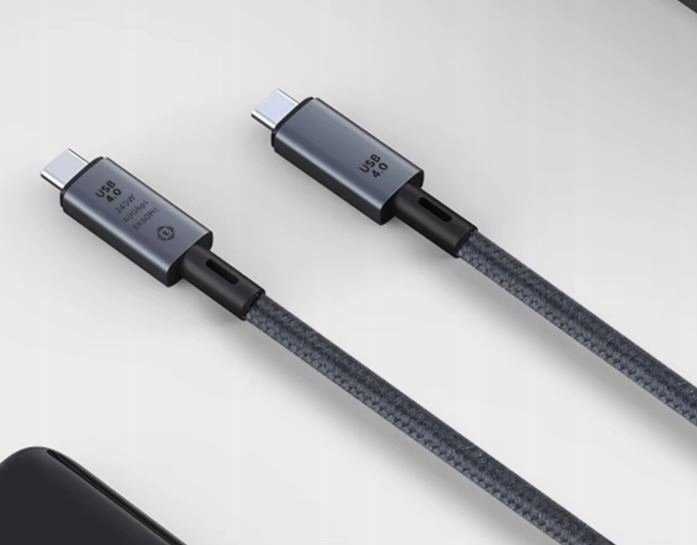 Kabelis USB Vega USB-C - USB-C 1 m Juodas (35803)