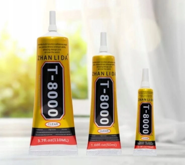 VEGA Universalūs klijai T7000 15ml juodi (tinka telefonų rėmelių klijavimui)