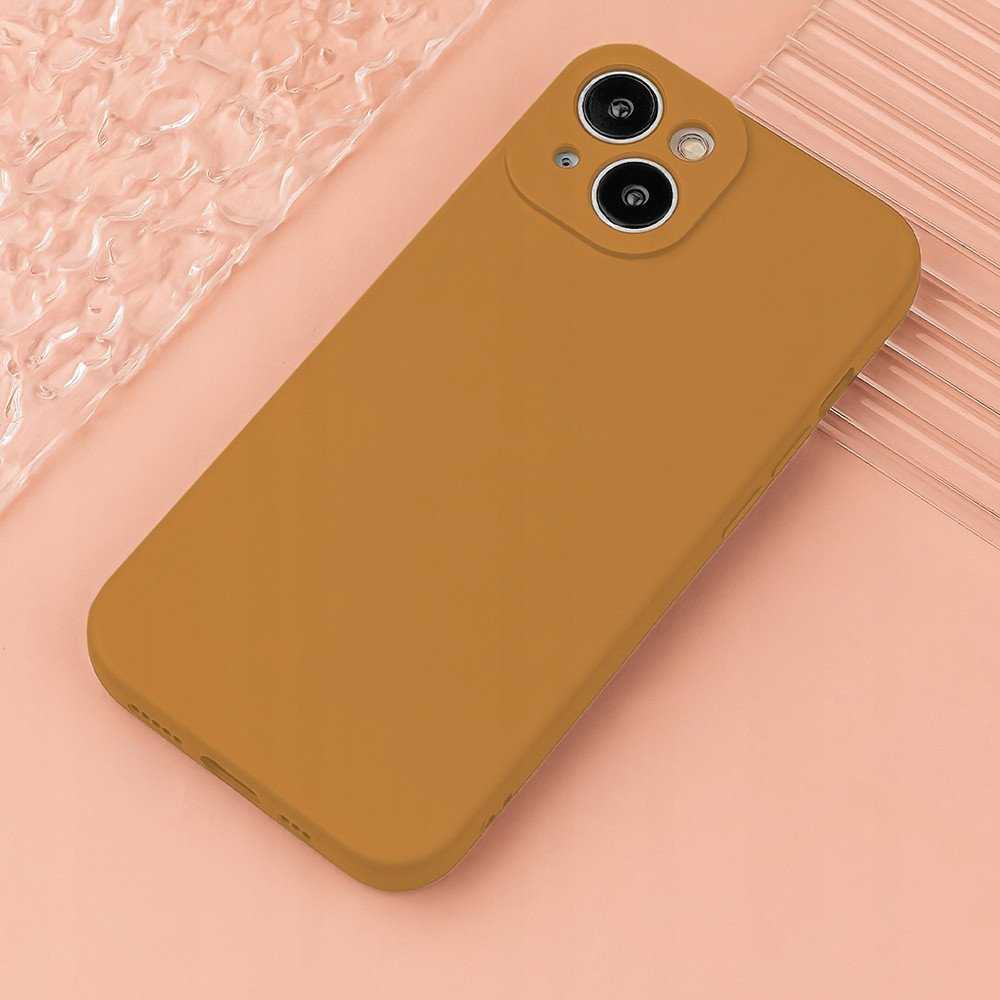 VEGA Telforceone Silikoninis dėklas, skirtas Samsung Galaxy A55 5G karamelei
