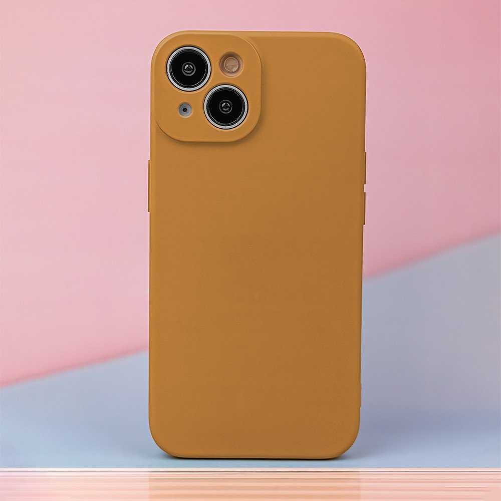 VEGA Telforceone Silikoninis dėklas, skirtas Samsung Galaxy A55 5G karamelei