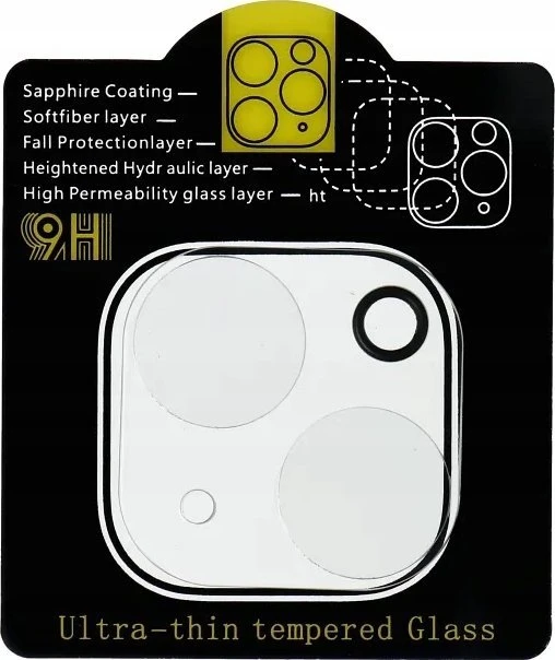 OEM 5D grūdinto stiklo kameros objektyvas, skirtas „iPhone 14“ skaidriam