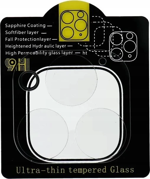 OEM 5D grūdinto stiklo kameros objektyvas, skirtas „iPhone 14 PRO“ skaidriam