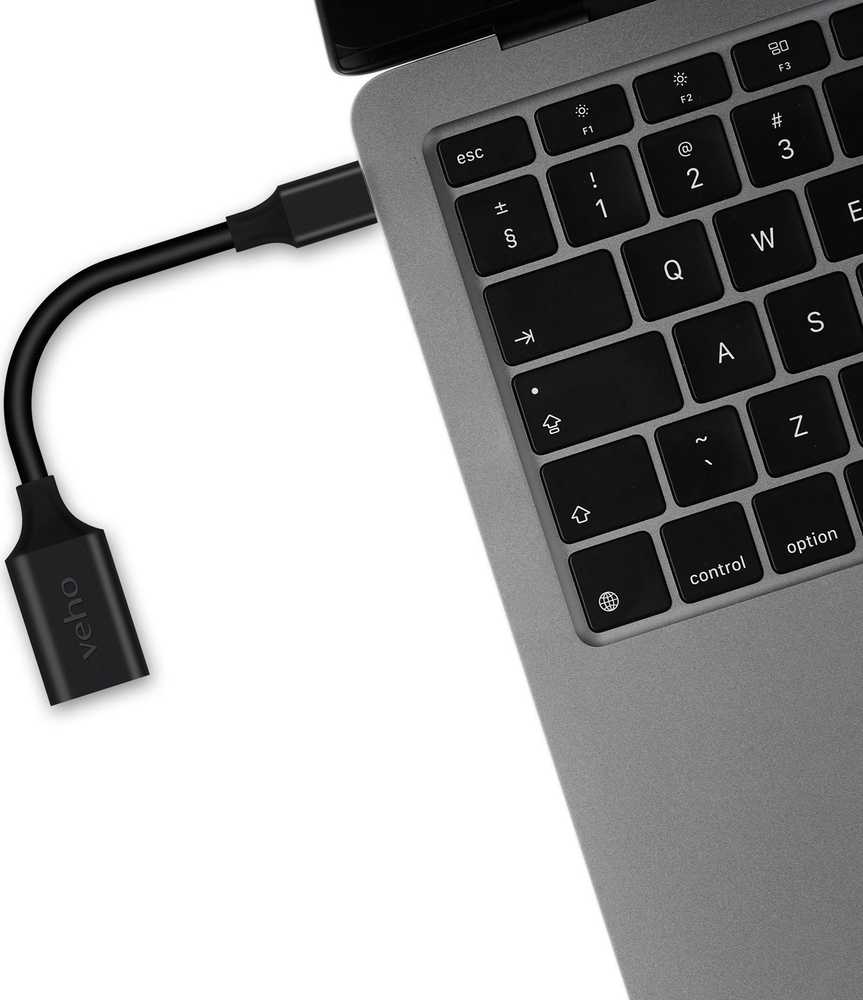 Adapteris USB Veho (VCL-220-USBCA)