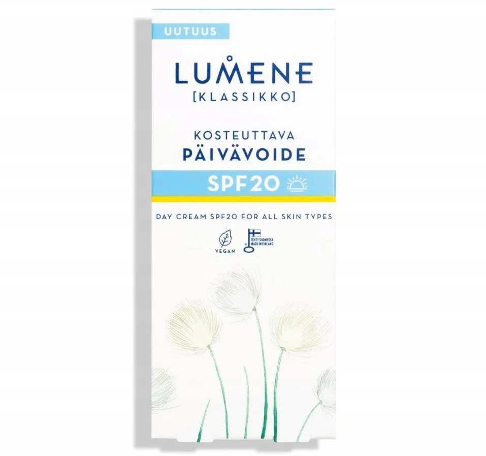 Lumene Veido kremas nuo saulės Lumene Klassikko Face Care Moisturizing Spf20, 50 ml