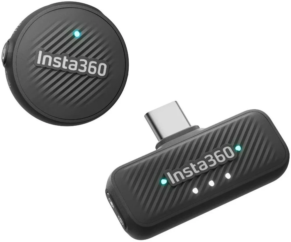 „Insta360“ mikrofonas su oru (1TX + 1RX)