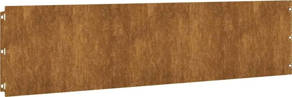 Vejo kraštas 20 pcs 25 x 103 cm Rūdijanti