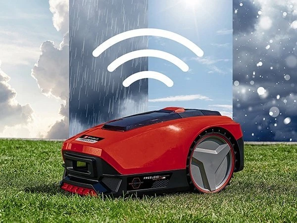 Einhell Freelexo Smart 750 Robotic lawn mower Baterija Juodas, Raudona, Sidabrinis