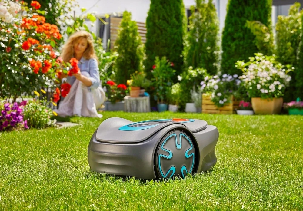 Gardena robotinė vejapjovė SILENO minimo 350, baterinė, pjovimo aukštis 20–45 mm, 15208-47