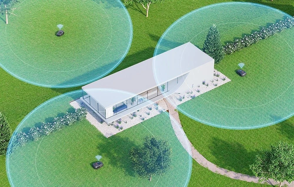 Vejos robotas Mova M1000, 10 arų