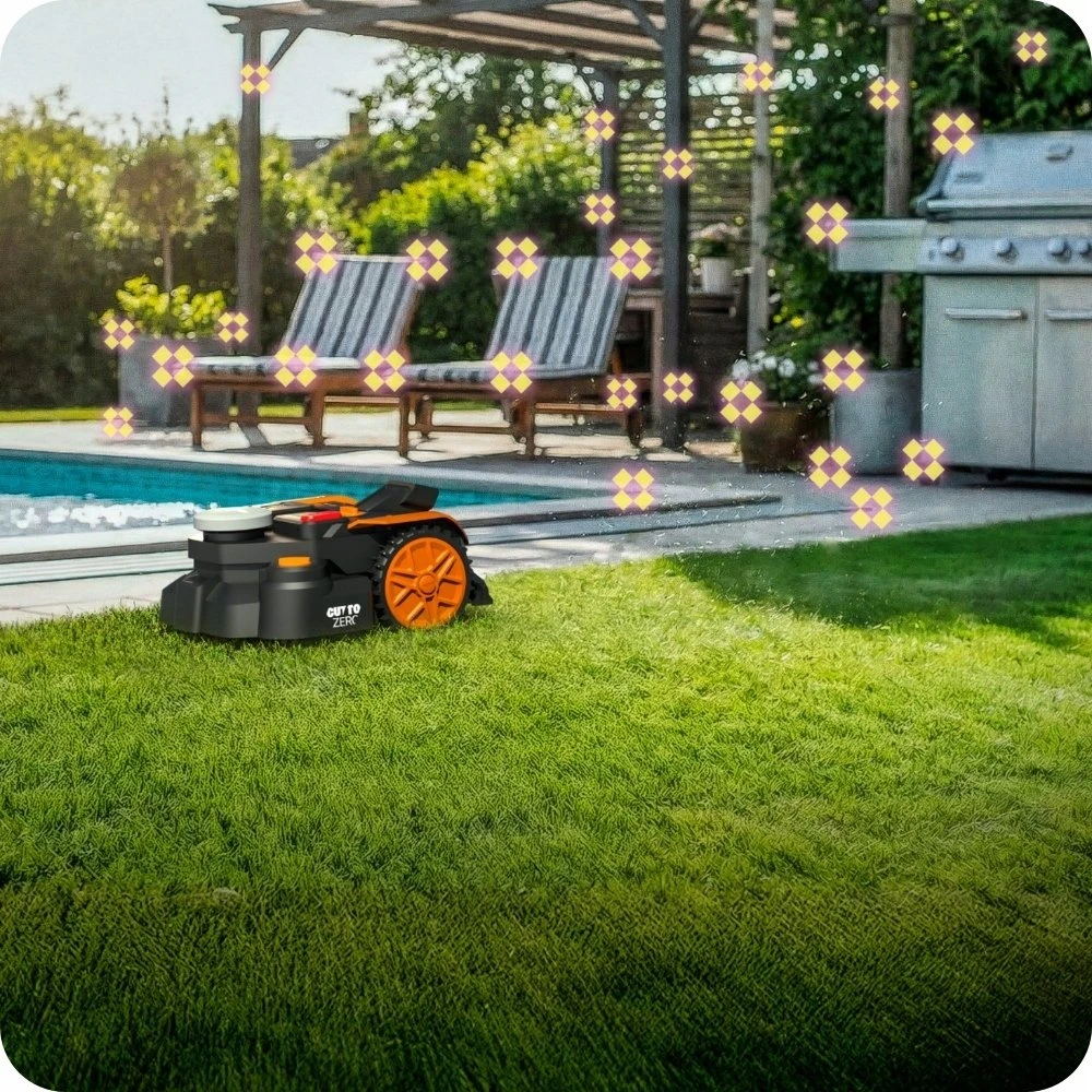 Robotas vejapjovė Worx Landroid Vision Cloud WR365E