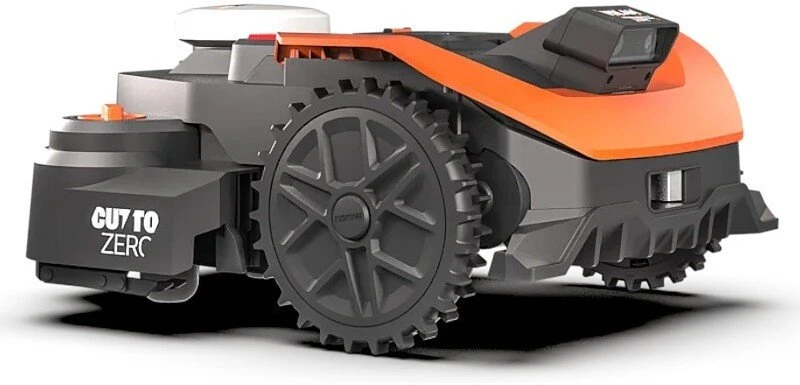 WORX vejapjovės robotas 2WD, be ribinio laido, 1200 m², AI kliūčių atpažinimas, WR312E