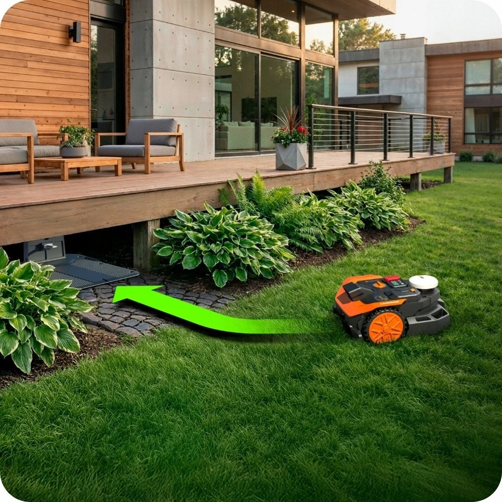 Vejos robotas Worx Landroid Vision Cloud WR365E