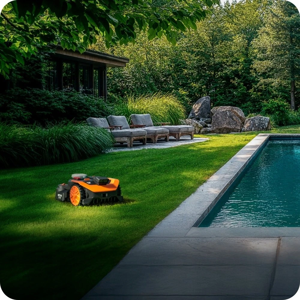 Vejos robotas Worx Landroid Vision Cloud WR365E