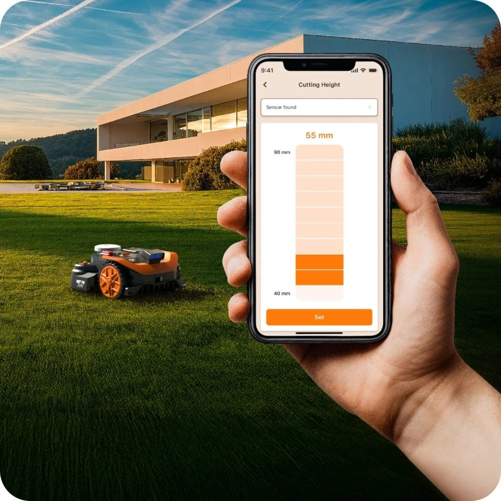 Vejos robotas Worx Landroid Vision Cloud WR365E