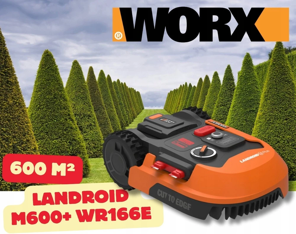 Landroid M600 Plus Robotermäher Worx WR166E