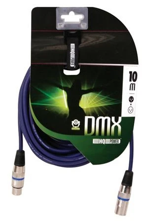 Velleman Profesionalus DMX kabelis XLR 3pin kištukas - XLR 3pin lizdas 10m (PAC104)
