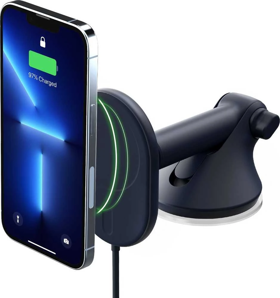 „iOttie Velox MagSafe“ magnetinis belaidis laikiklis prie prietaisų skydelio ir priekinio stiklo