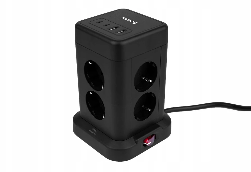 Huslog vertikalus ilgintuvas su USB