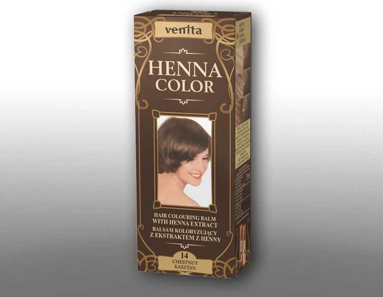 Venita Henna Color - Žolelių balzamai 14 Chestnut, 75 ml