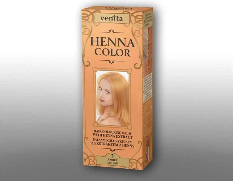 Venita Henna Color - Žolelių balzamai 2 Jantar, 75 ml