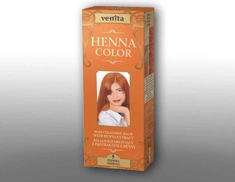 Venita Henna Color plaukų balzamas Paprika