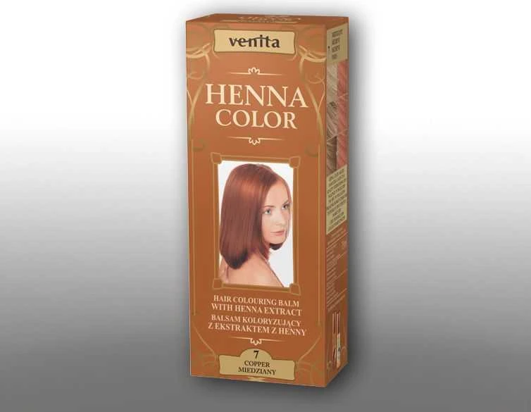 Venita Henna Color - Žolelių balzamai 7 Varis, 75 ml