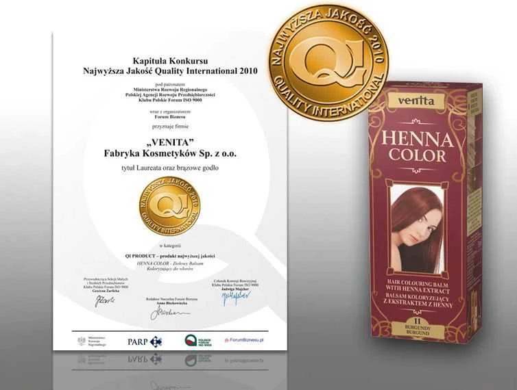 Venita Henna Color - Žolelių balzamai 1 Sunny Skirtas šviesiems plaukams, 75 ml