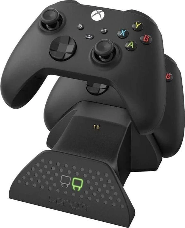 VENOM Doko stotelė do padów XBOX One/XBOX Series juoda + 2x akumulator