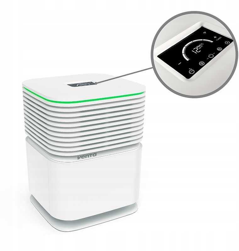 Oro drėkintuvas Venta AH735 AeroStyle Compact juodas, 8072500