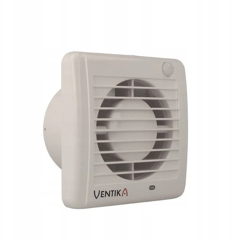 Ventika Ašinis ventiliatorius ø 125 230V 9,4W 158m³/h 31dB rutuliniai guoliai su laiko jungikliu baltas SOLID SILENT D125SRWC