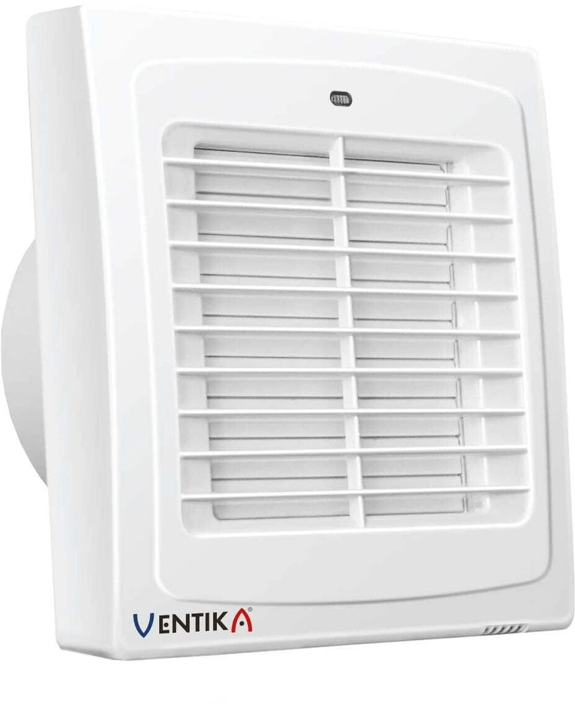 Ventika Ašinis ventiliatorius fi100 230V 18W 98m3 34dB su automatiniu užvedimu ir laikmačiu MATIC D100AAWC
