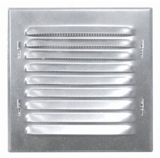 Ventika Metalinė grotelė su tinkleliu 165x230mm chromas WX2CHR