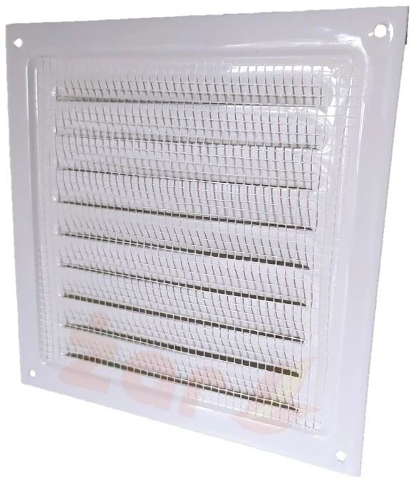 Ventika Vėdinimo gaubtas iš plieno 125x125mm milteliniu būdu dažytas baltas WM300