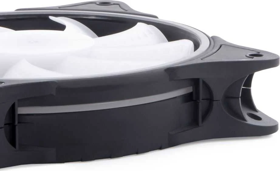 Alphacool Rise Aurora PWM-korpuso ventiliatorius – 120mm, juodos spalvos