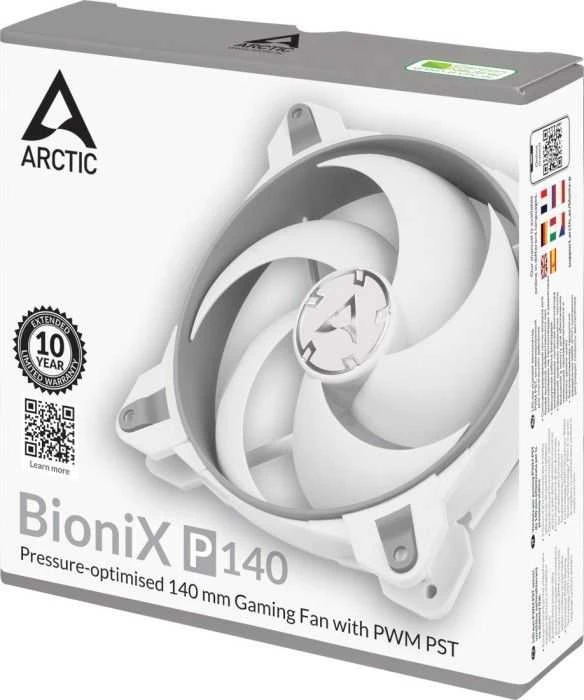 Arctic BioniX P140 Fan Baltas (ACFAN00160A)