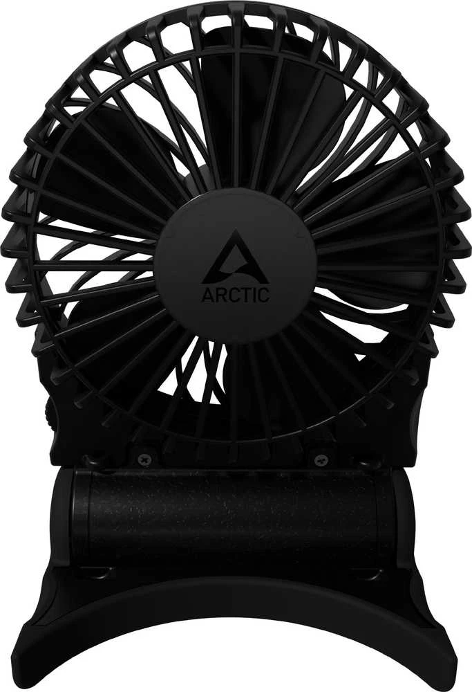 Arctic Cooling ARCTIC Summair 2Go - Galingas nešiojamas ventiliatorius su ypač ilga baterijos veikimo trukme, Juoda, 9,1 cm, 1 ventiliatorius(-iai), 77 val., Nešiojamas ventiliatorius, 1 vnt.