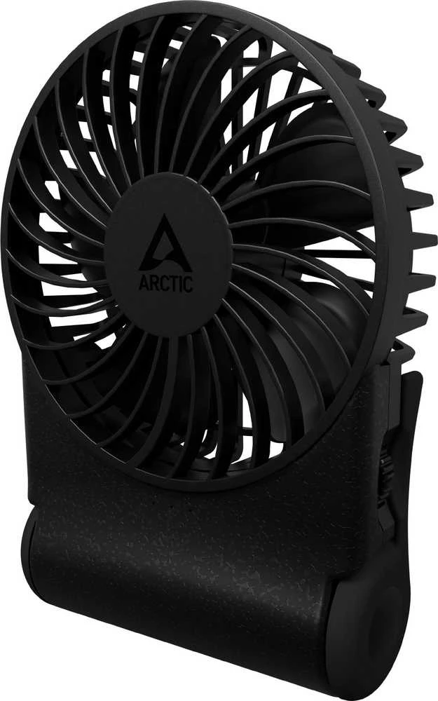 Arctic Cooling ARCTIC Summair 2Go - Galingas nešiojamas ventiliatorius su ypač ilga baterijos veikimo trukme, Juoda, 9,1 cm, 1 ventiliatorius(-iai), 77 val., Nešiojamas ventiliatorius, 1 vnt.