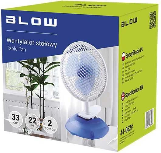 Blow Stalinis ventiliatorius 6"/15cm Clip 25W 2in1
