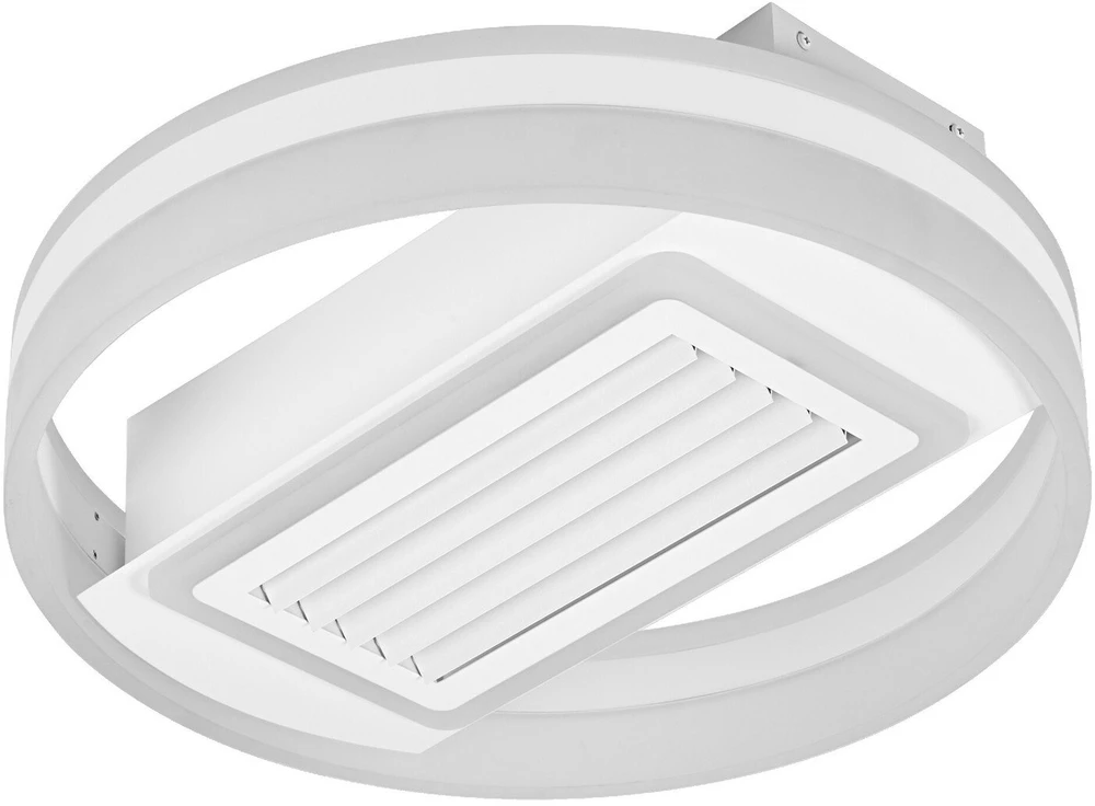 Lubinis šviestuvas Osram 55W LED paviršinis šviestuvas - ventiliatorius, baltas, 3000/6500K, dimeriuojamas