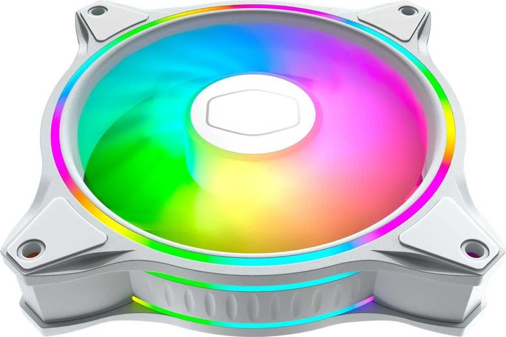 „Wentylator Cooler Master MasterFan MF120 Halo 3-pack + Hub“ (MFL-B2DW-183PA-R1)