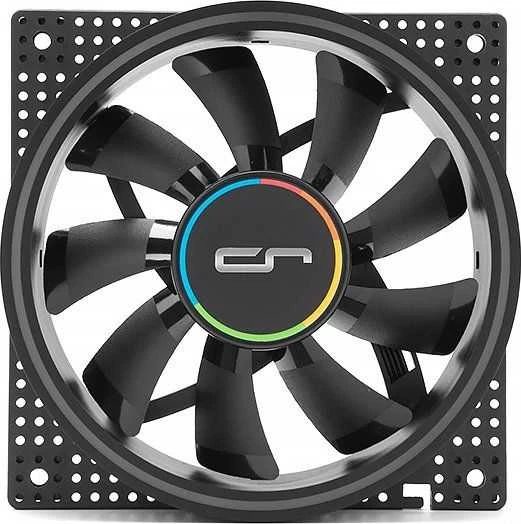 Cryorig Crona S PWM korpuso ventiliatorius, ARGB, 3er Pack – 120mm, juodos spalvos