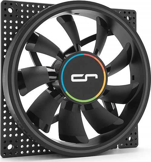 Cryorig Crona S PWM korpuso ventiliatorius, ARGB – 120mm, juodos spalvos