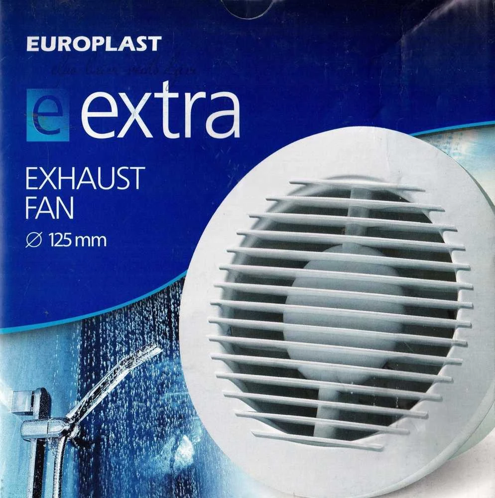 Ištraukiamasis ventiliatorius EUROPLAST EA125