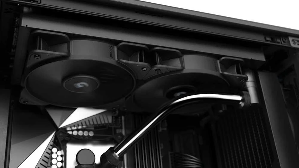 Fractal Design Fraktalų dizainas | 12 aspektas PWM | Juodas | Korpuso ventiliatorius